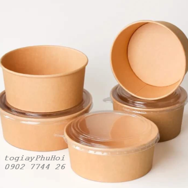 Tô Giấy Kraft 750ml